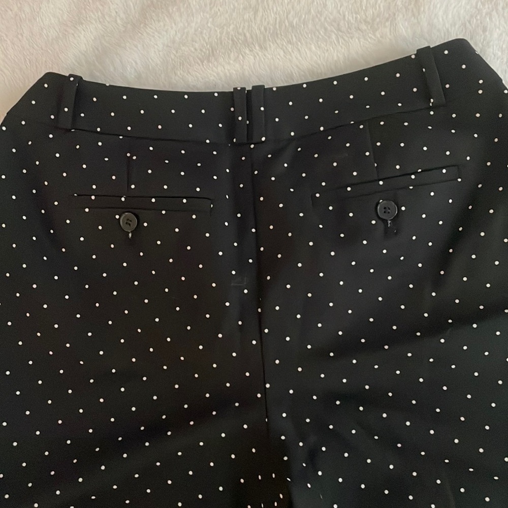 Liz Claiborne Polka Dot Career Pants Size 6P - Picture 4 of 5